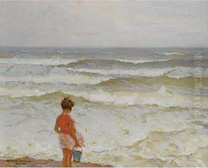 Girl By The Seashore