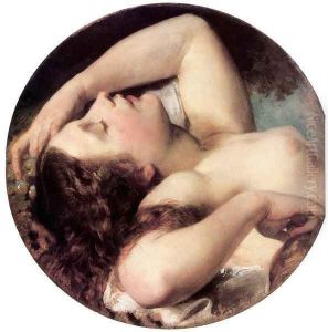 Sleeping Bacchante 1850-55