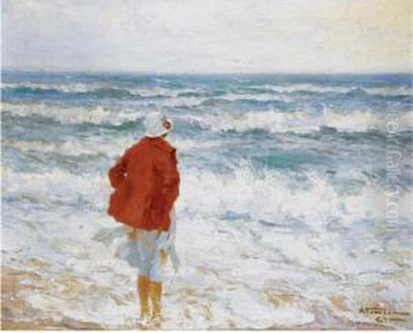 On The Seashore by Charles Garabed Atamian