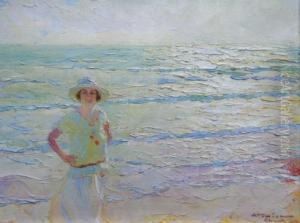 Femme En Bord De Mer Femme En Bord De Mer
