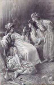 Conversation Dans Le Harem by Charles Garabed Atamian