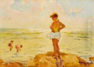 Bord De Plage by Charles Garabed Atamian