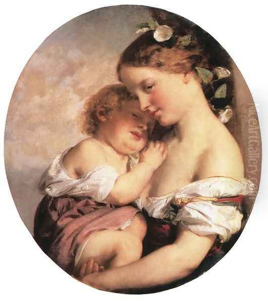 Mother and Child 1846-50 - view 1