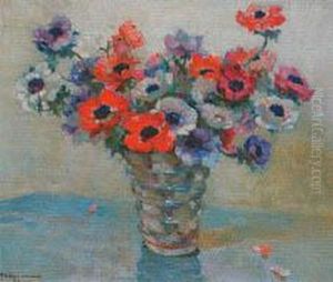 Anemones Dans Un Vase by Charles Garabed Atamian