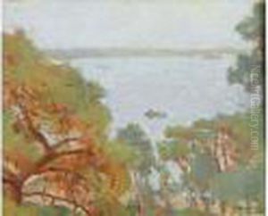 Bord De Mer Aux Arbres by Charles Garabed Atamian
