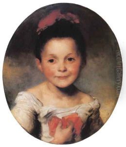 Leanyka kepe, 1850-55 by Karoly Brocky