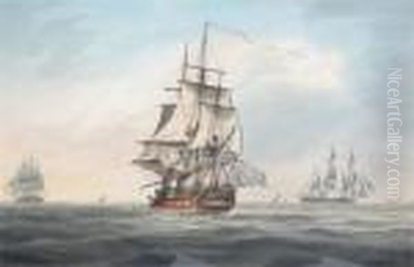 A Frigate Of The Blue Squadron - view 1