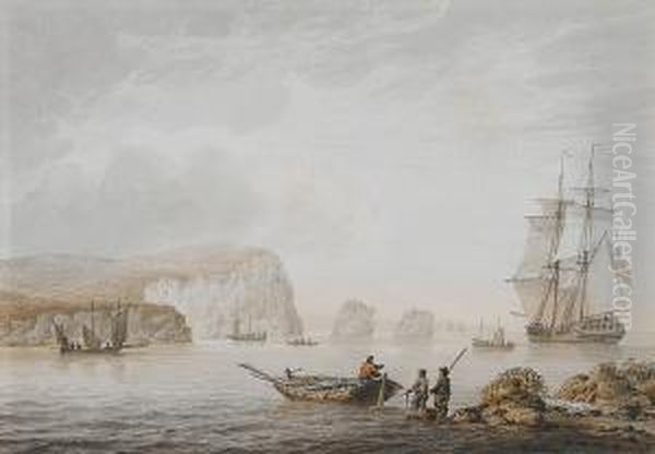 Shipping Off A Coast - view 1
