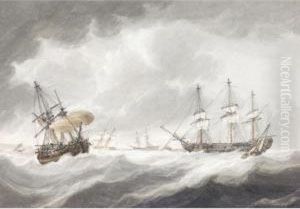 Shipping On A Stormy Sea
