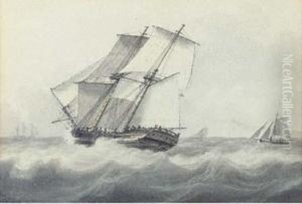 Brigs On High Seas - view 1