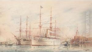 H.m.transport Serapis At Portsmouth