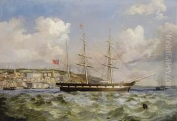 Shipping Off Cobh - view 1