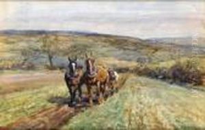 Ploughing by John Atkinson