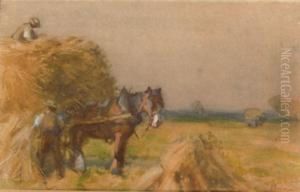 Haymaking by John Atkinson
