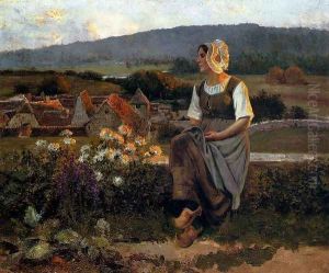 A Pensive Moment by Jean Beauduin