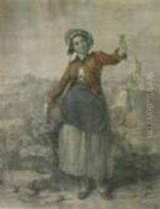 Peasant Woman&amp; Child by John Augustus Atkinson