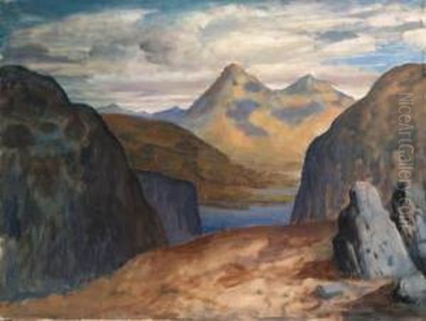A Mountainous Landscape - view 1