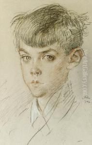 Portrait Of Tim Pugh by John Augustus Atkinson