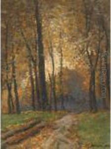 Forest Path by William Edwin Atkinson