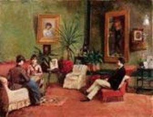 In Salotto by Natale Attanasio