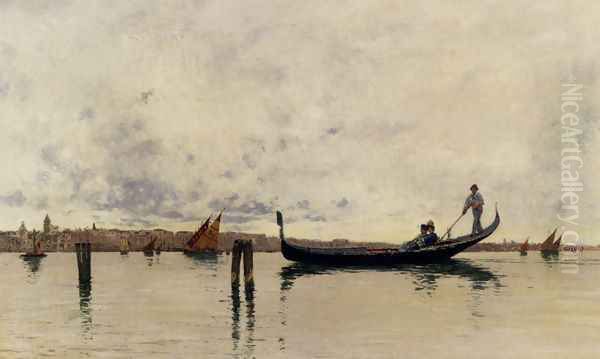 Along The Canal, Venice - view 1