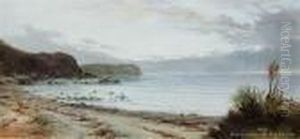 Coastal Scene by Thomas Reginald Attwood