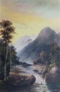 Maitai River by Thomas Reginald Attwood