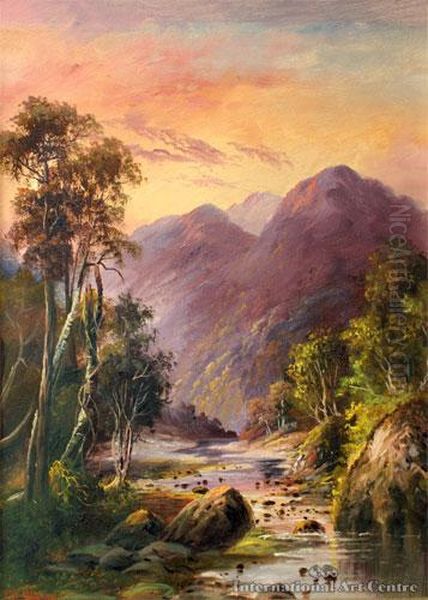 Sunset Stream - view 1