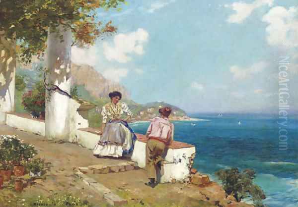 Courting Couple, Naples - view 1