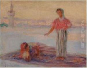 Tunisiennes Sur La Terrasse