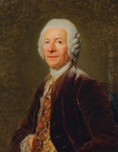 Portrait De Monsieur De Villiers by Etienne Aubry