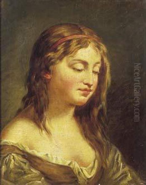Jeune Fille Pensive. - view 1