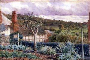 From the Garden of Sherford Cottage, Bromyard by George Price Boyce
