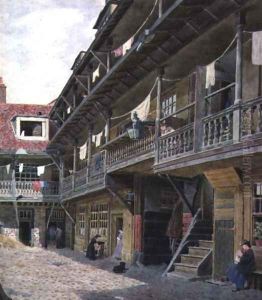 The Oxford Arms, Warwick Lane, London by George Price Boyce