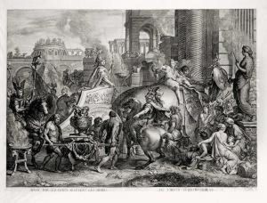 Battle by Gerard Audran