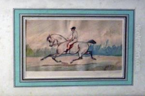Le Jockey Et Son Cheval Au Trot by Jonny Audy