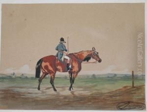 Chasseur Sur Son Cheval Chasseur Sur Son Cheval