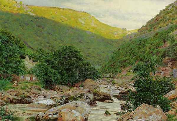 On the East Lynn, Middleham, North Devon 1858 - view 1