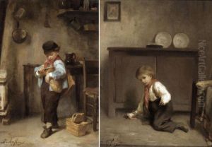 Little Rascals by Joseph-Athanase Aufray