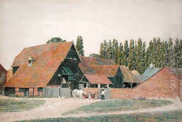 Farm Buildings, Dorchester, Oxfordshire - view 1