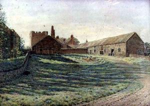 Halton Castle, Northumberland, eastern aspect by George Price Boyce