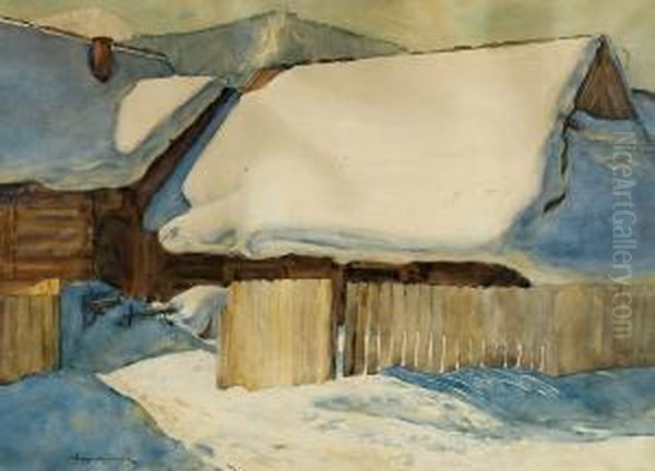 Chalupa W Sniegu, Przed 1914 - view 1