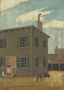 A Newark Home by George Copeland Ault