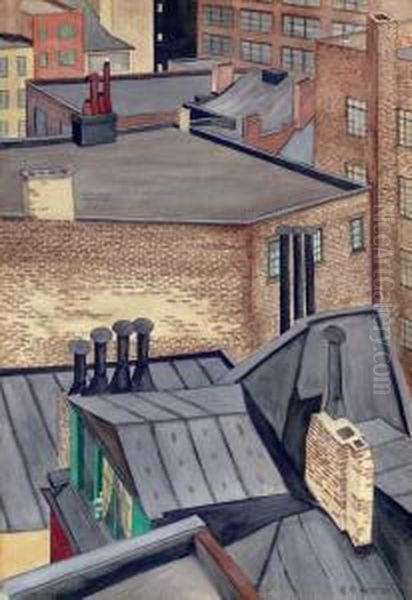 Village Roofs - view 1