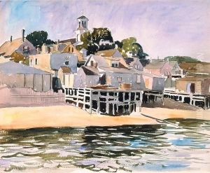 Provincetown Waterfront by George Copeland Ault