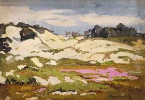 Blooming Dunes by Franz Bischoff