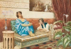 Deux Amies Discutant