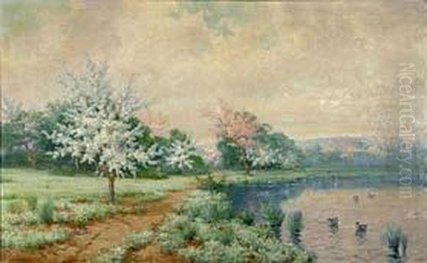 Paisaje Con Lago. - view 1