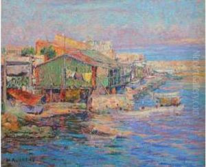 Lavoir Pres De Marseille by Henri Aurrens