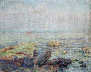 Kustenlandschaft by Henri Aurrens